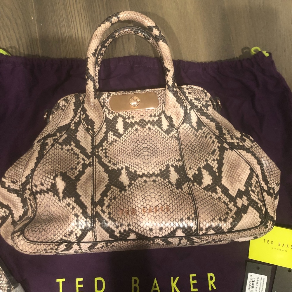 Limited edition Ted Baker leather bag